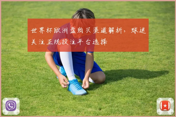 世界杯欧洲盘购买渠道解析，球迷关注正规投注平台选择